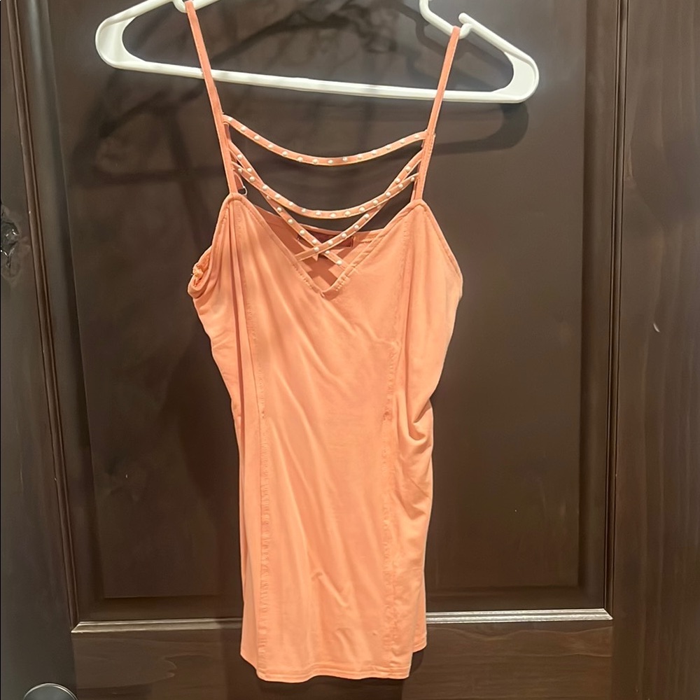 BKE Strappy Coral Camisole